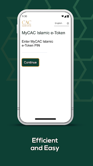 MyCAC Islamic e-Token Screenshot 2