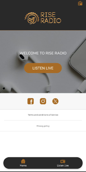 Rise Radio Screenshot 1
