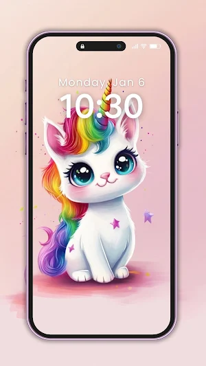 Unicorn Wallpaper for Girls Screenshot 1