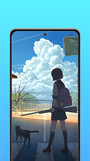 Anime Girls Wallpaper HD Screenshot 3