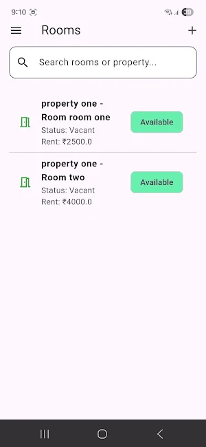 Property Rent Manager Screenshot 2