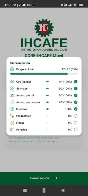 CORE-IHCAFE Screenshot 1