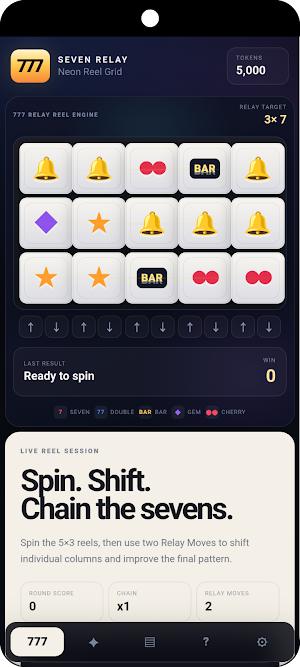 Relay 777 Reel Slot Screenshot 3
