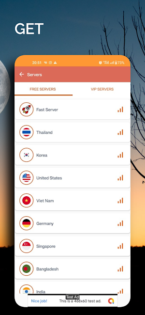 Afghanistan VPN - Get Asian IP Screenshot 2