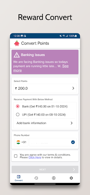Reward Converter -Fast Cashout Screenshot 0