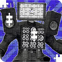 Skibidi Titan Tv Man Jigsaw