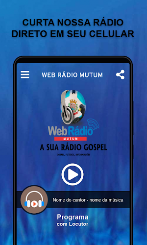 WEB RÁDIO MUTUM Screenshot 1