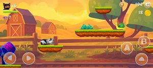 Zup-Zania: Crazy Ninja Cat Screenshot 2