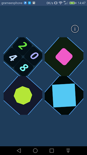 2048 (Circle+Square+Polygon) Screenshot 0