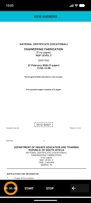 TVET NCV Engineering Fabricati Screenshot 1