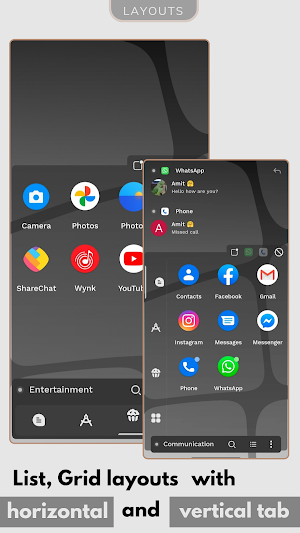 Yeni Launcher - Home Screen Screenshot 3