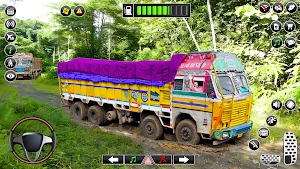 Indian Cargo Truck Drive 3D Screenshot 1