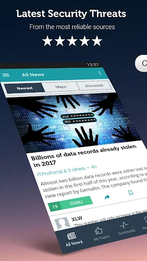 Cyber Security News Screenshot 0