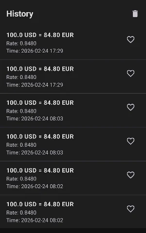 Currency Converter Worldwide Screenshot 1