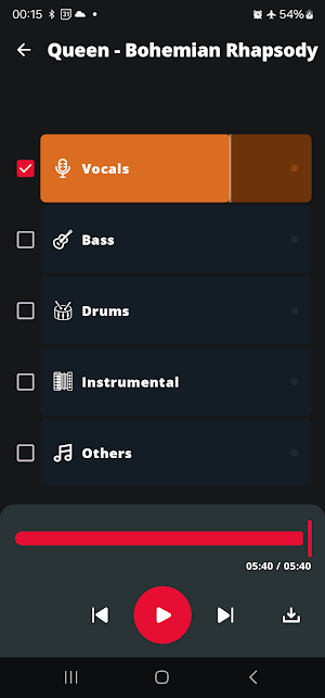 AudioSplit – Vocal Remover Screenshot 1