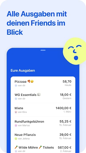 Quitt - shared expenses Screenshot 3