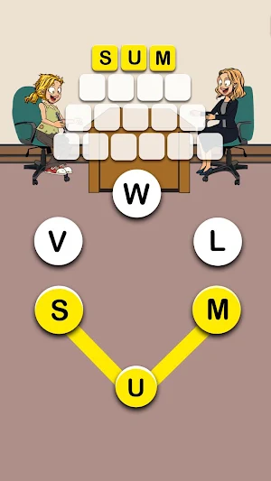 Mary’s Promotion- Wonderful Word Game Screenshot 2