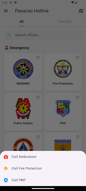 Pasacao Hotline Screenshot 2