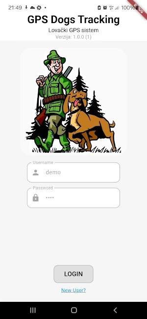GPS Dogs Tracking Screenshot 0