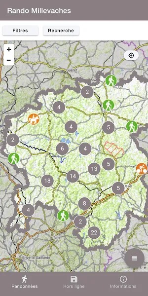 Rando Millevaches Screenshot 1