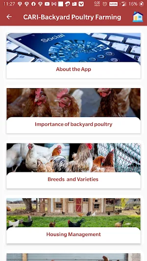 Backyard Poultry Farming App Screenshot 1