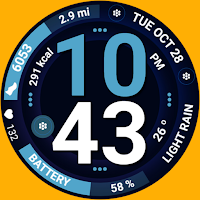 CH056 Digital watch face