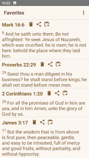 King James Version Bible Screenshot 3