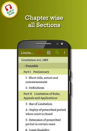 Limitation Act 1963 Screenshot 1