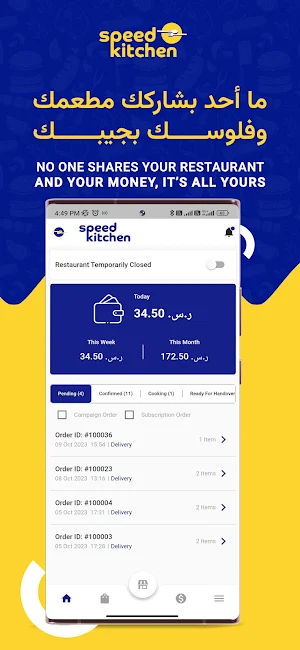 Speed Kitchen Restaurant Screenshot 1