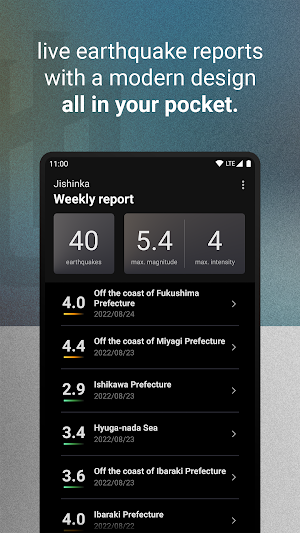 Jishinka: Earthquakes in Japan Screenshot 0