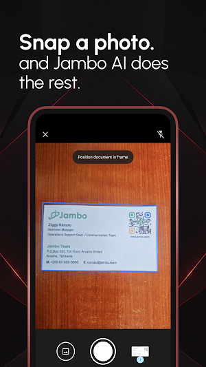 Kumbuka - Card Scanner Screenshot 2