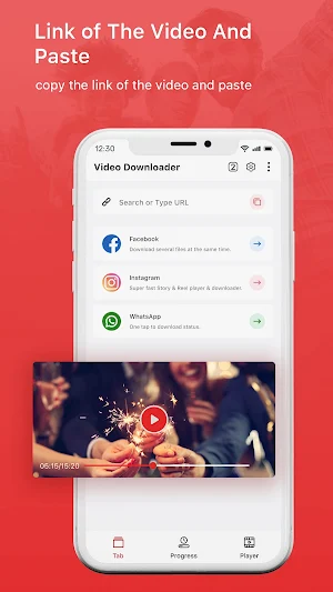 All Video Downloader & Player Screenshot 0