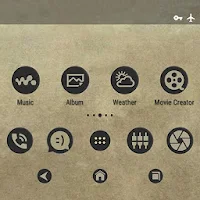 shadowy | Xperia™ Theme + icons
