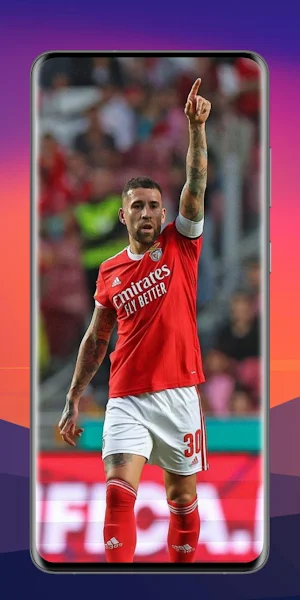 Nicolas Otamendi 4K Wallpaper Screenshot 2