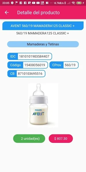 Navegador Listas Retail Screenshot 3