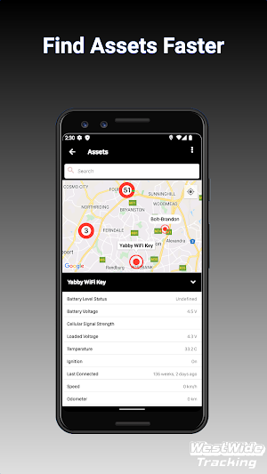 WestWide Tracking Screenshot 2