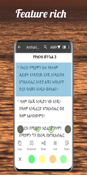 Amharic Bible -Amharic+KJV+NIV Screenshot 3
