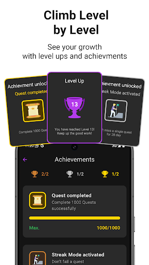 LiveLevel - Level Up your Life Screenshot 3