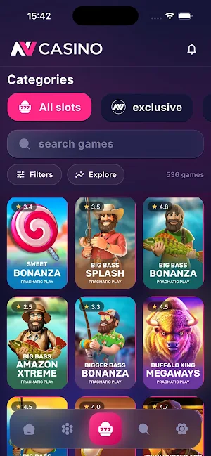 NewView Casino Screenshot 2