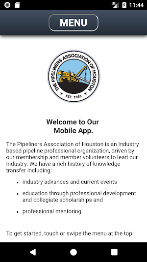 The Pipeliners Association of Houston Mobile App Screenshot 0