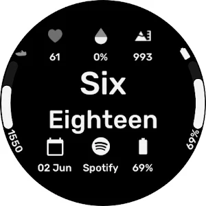Textual - Wear OS Watchface Screenshot 3