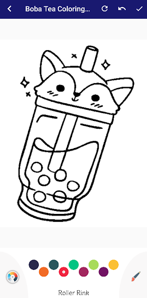 Boba Tea Coloring Book Screenshot 1