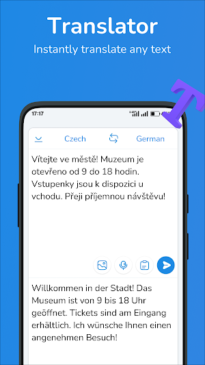 Czech-German translator Screenshot 0