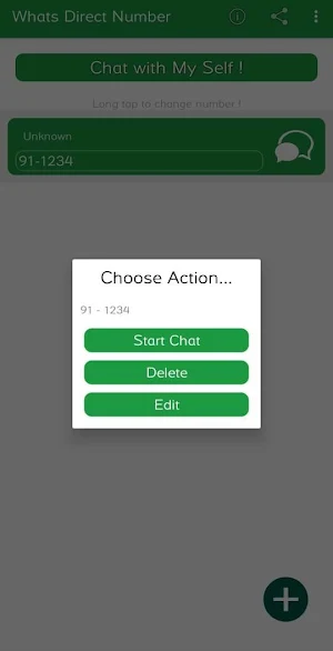 Whats Direct Number - whatsapp without save number Screenshot 2