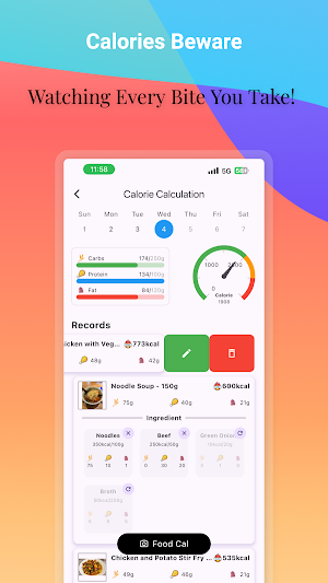 Chatii-Calorie&Oral&Travel Screenshot 2