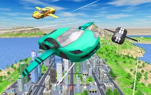 Flying Car Extreme Simulator Screenshot 3
