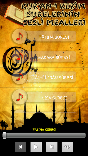 Kur'an Sure Mealleri Screenshot 2