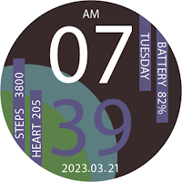 Key038 Digital Watch Face