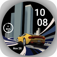 Race car Watch Face