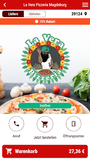 La Vera Pizzeria Magdeburg Screenshot 0